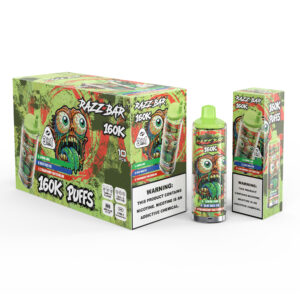 RAZZBAR - 160K - Lemon Lime & Blue Razz Ice & Strawberry Watermelon